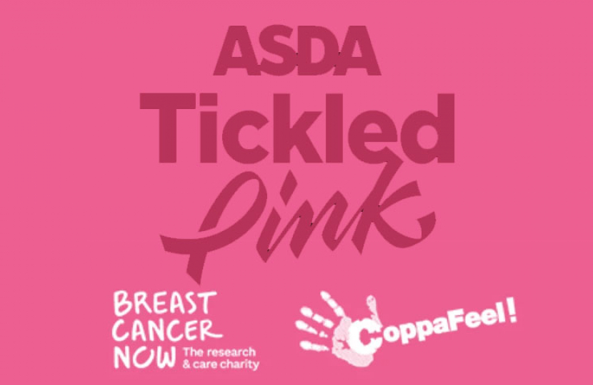Asda Tickled Pink campaign