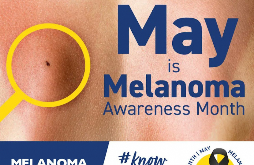 Melanoma Awareness Month graphic