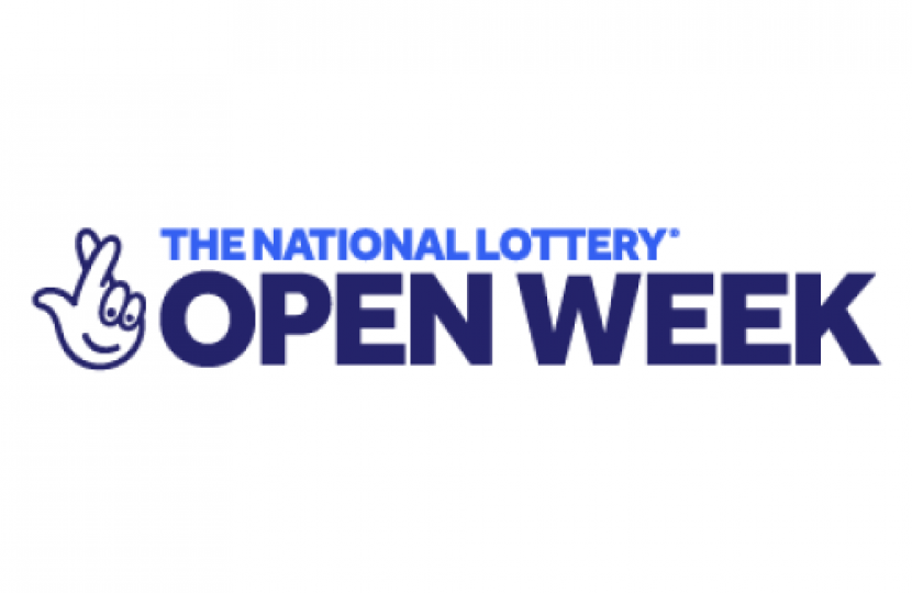 'The National Lottery Open Week.'