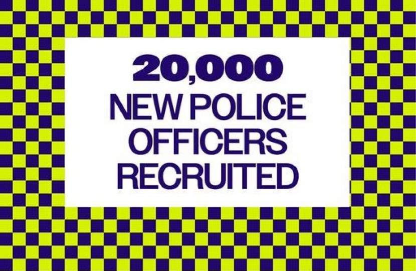 Police officer recruitment graphic