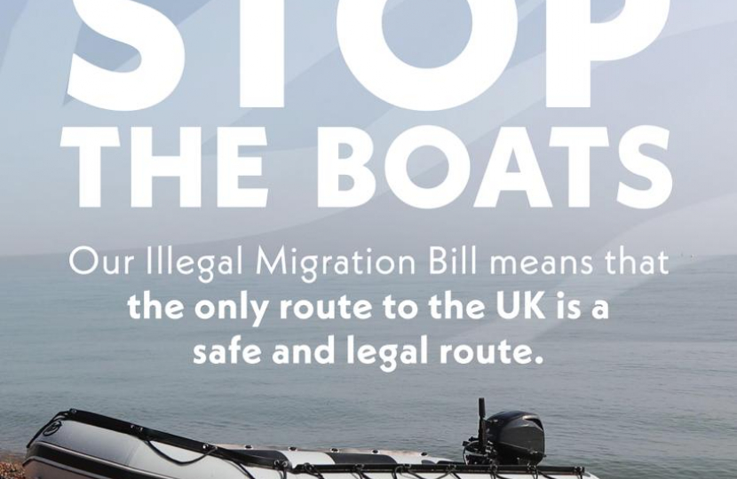 Stop the Boats Graphic