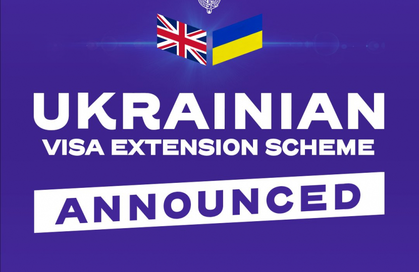 Ukraine Visa Scheme announcement graphic