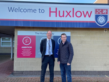 Huxlow Academy visit