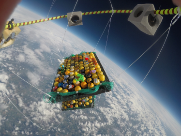MARS Balloon Project in space 