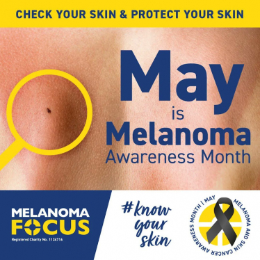 Melanoma Awareness Month graphic