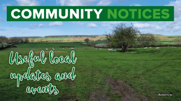 Community Notices Aldwincle 