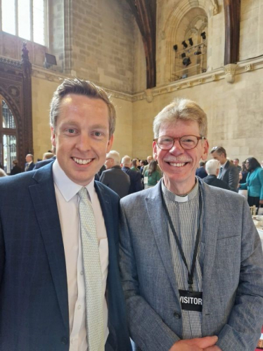 I was pleased to attend the annual National Parliamentary Prayer Breakfast again this year in Westminster Hall, with the fantastic Reverend Ian Pullinger from Corby, alongside hundreds of other church and faith leaders, parliamentarians from all sides of the House, and wider society representatives - a heartening and enjoyable occasion, with much reflection. 