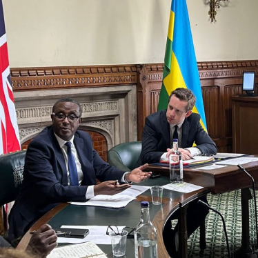 Meeting with the Rwandan Foreign Minister