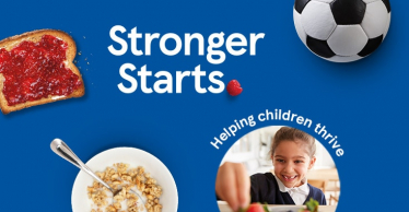 Tesco 'Stronger Starts' scheme graphic 